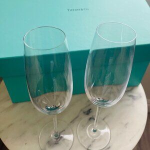 Tiffany & Co. Champagne Glasses